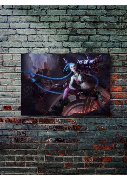 Jinx - Oyun Posterleri, Özel Tasarım Kağıt Poster