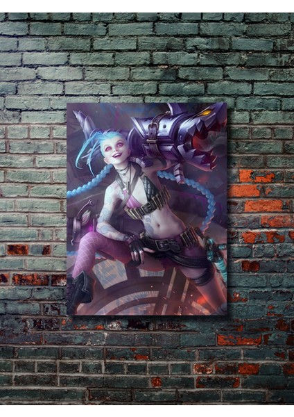 Jinx - Oyun Posterleri, Özel Tasarım Kağıt Poster