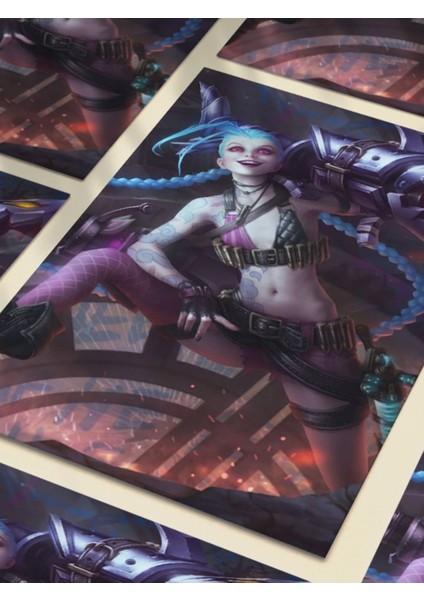 Jinx - Oyun Posterleri, Özel Tasarım Kağıt Poster fırsatları