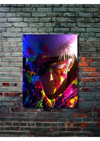 Satoru Gojo - Jujutsu Kaisen, Anime - Manga Serisi, Özel Tasarım Kağıt Poster, Duvar Sanatı