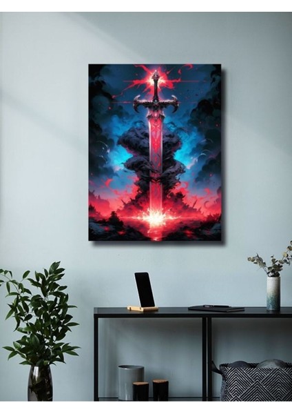 Fantastik Kılıç - Eşsiz Tasarım Silah ve Silah Şemaları Posterleri, Özel Tasarım Kağıt Poster modelleri