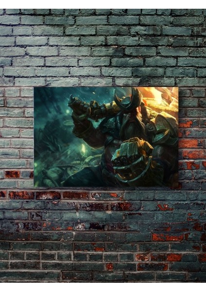 Gangplank - Oyun Posterleri, Özel Tasarım Kağıt Poster
