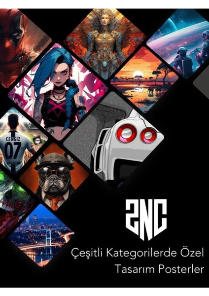 Fizz - Oyun Posterleri, Özel Tasarım Kağıt Poster