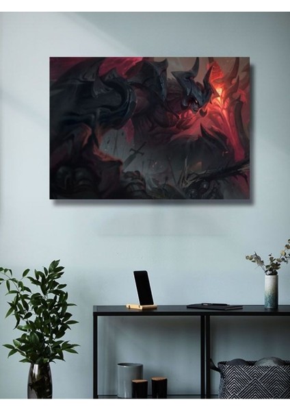 Aatrox - Gaming Posterleri, Özel Tasarım Kağıt Poster modelleri