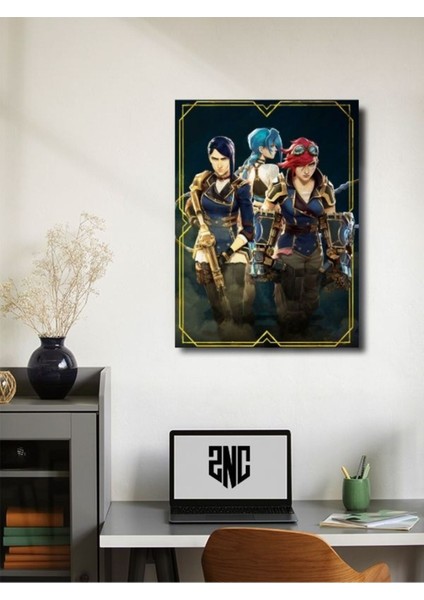 Arcane - Animasyon, Film ve Karakter Özel Tasarım Poster Serisi, Eşsiz Tasarım, fiyatları