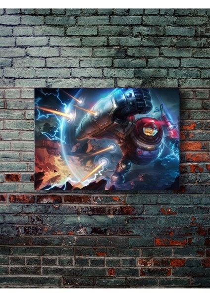 Blitzcrank - Oyun Posterleri, Özel Tasarım Kağıt Poster