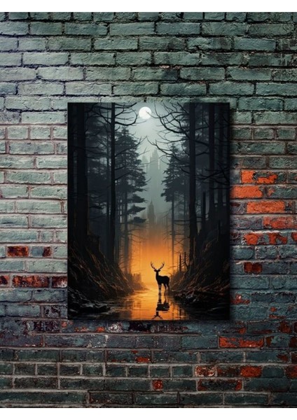 Manzara, Doğa Temalı Poster, Özel Tasarım Kağıt Poster, Duvar Sanatı