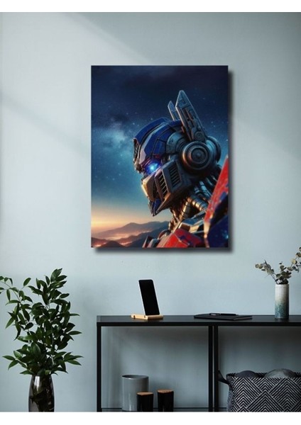 Optimus Prime - Transformers - Dizi, Film ve Karakter Özel Tasarım Poster Serisi, Eşsiz Tasarım, modelleri