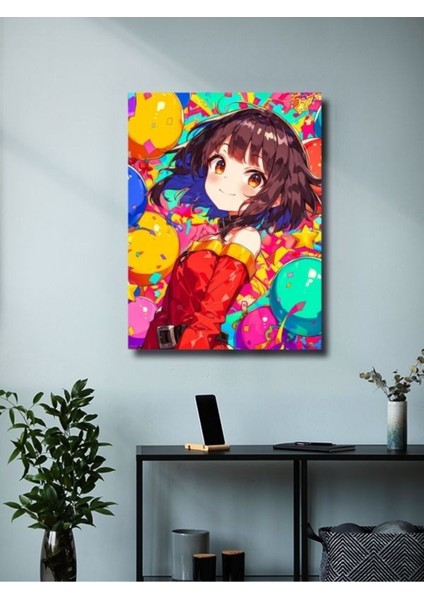 Megumin - Kono Subarashii Sekai Ni Shukufuku - Anime & Manga Posterleri, Özel Tasarım Kağıt Poster modelleri