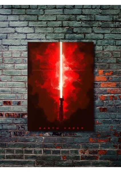 Darth Vader, Starwars Işın Kılıcı Koleksiyon, Film ve Karakter Özel Tasarım Poster Serisi