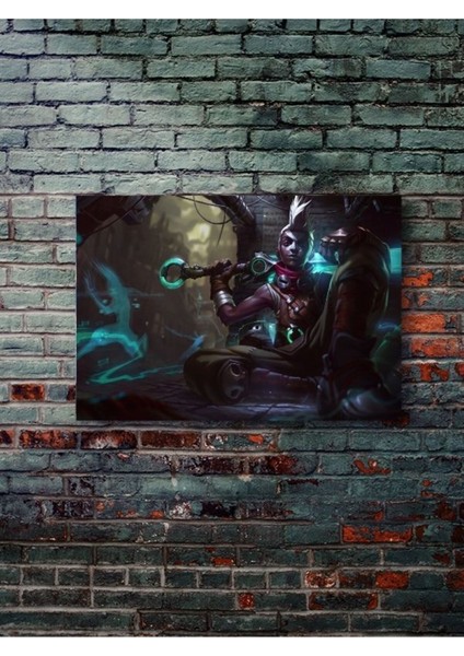 Ekko - Oyun Posterleri, Özel Tasarım Kağıt Poster