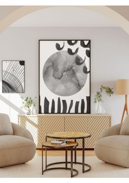 Bohem Minimalist Tasarım, Boho Sanatı Posterleri, Özel Tasarım Kağıt Poster