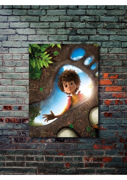 Kocaayak ve Oğlu (The Son Of Bigfoot) Film Afiş - Film & Dizi Posterleri, Özel Tasarım Kağıt Poster