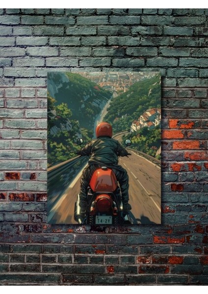 Karma Motosiklet Posterleri, Eşsiz Tasarım Motosiklet Posterleri, Özel Tasarım Kağıt Poster