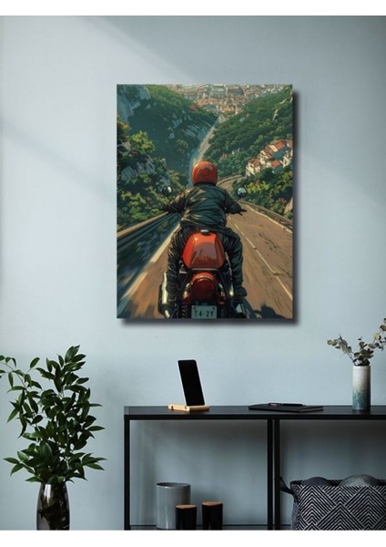 Karma Motosiklet Posterleri, Eşsiz Tasarım Motosiklet Posterleri, Özel Tasarım Kağıt Poster modelleri