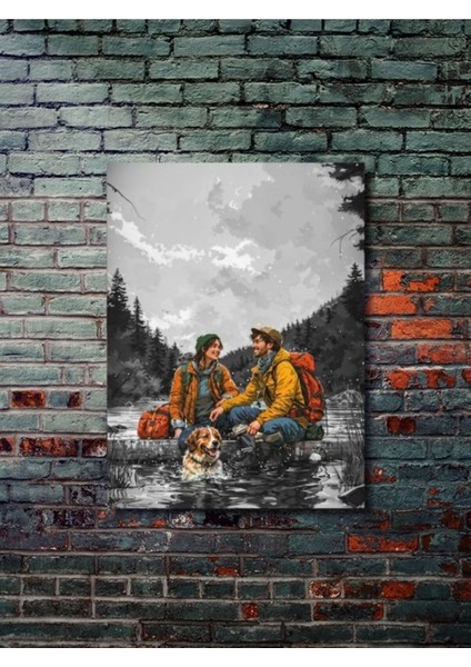 Manzara, Doğa Temalı Poster, Özel Tasarım Kağıt Poster, Duvar Sanatı