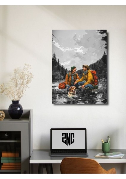 Manzara, Doğa Temalı Poster, Özel Tasarım Kağıt Poster, Duvar Sanatı