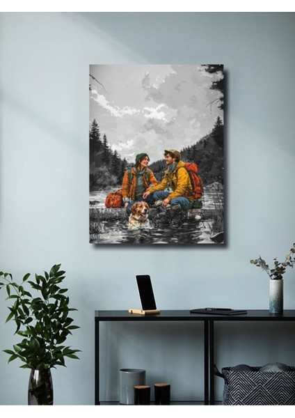 Manzara, Doğa Temalı Poster, Özel Tasarım Kağıt Poster, Duvar Sanatı