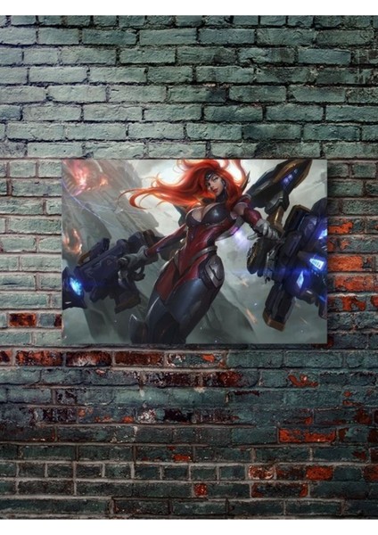 Miss Fortune - Oyun Posterleri, Özel Tasarım Kağıt Poster