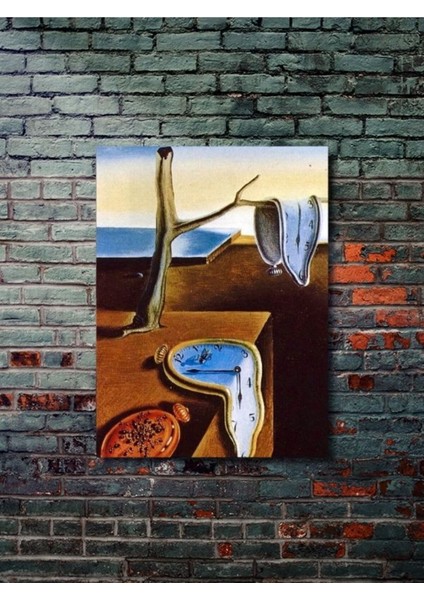 Belleğin Azmi - Salvador Dalí, Tarihi Tablo Posterleri, Özel Tasarım Kağıt Poster,