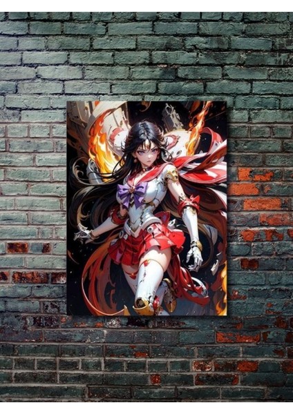 Rei Hino - Sailor Moon - Anime & Manga Posterleri, Özel Tasarım Kağıt Poster