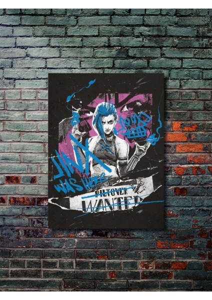 Jinx - Oyun Posterleri, Özel Tasarım Kağıt Poster