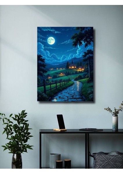 Manzara, Doğa Temalı Poster, Özel Tasarım Kağıt Poster, Duvar Sanatı