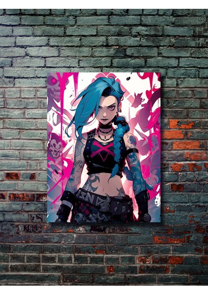 Jinx - Oyun Posterleri, Özel Tasarım Kağıt Poster
