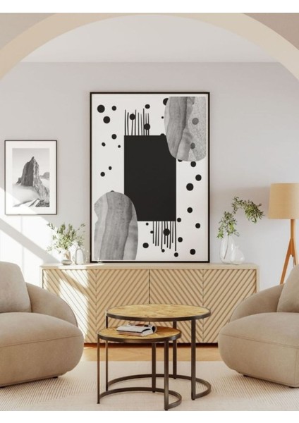 Bohem Minimalist Tasarım, Boho Sanatı Posterleri, Özel Tasarım Kağıt Poster