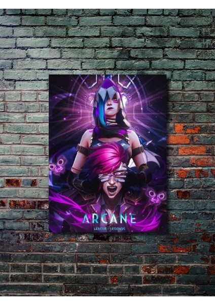 Jinx - L.o.l - Oyun Posterleri, Özel Tasarım Kağıt Poster