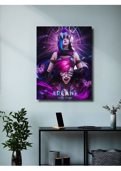 Jinx - L.o.l - Oyun Posterleri, Özel Tasarım Kağıt Poster