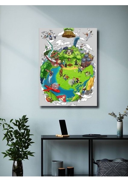Özel Tasarım Anime Posteri, Özel Tasarım Kağıt Poster, Duvar Sanatı modelleri