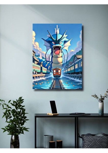 Gyarados - Pokemon - Anime & Manga Posterleri, Özel Tasarım Kağıt Poster modelleri
