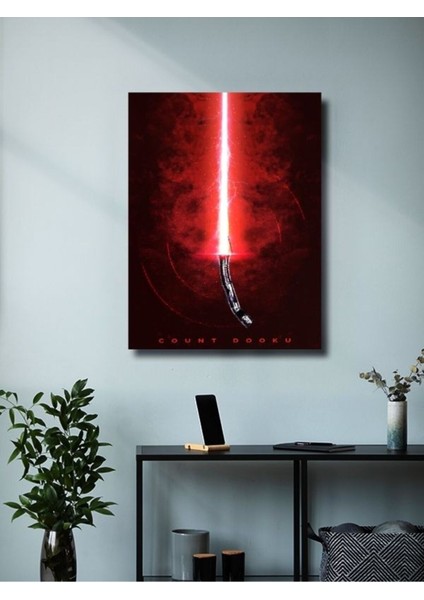 Count Dooku, Starwars Işın Kılıcı Koleksiyon, Film ve Karakter Özel Tasarım Poster Serisi modelleri