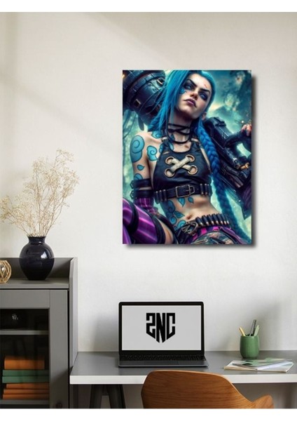 Jinx - L.o.l - Oyun Posterleri, Özel Tasarım Kağıt Poster fiyatları