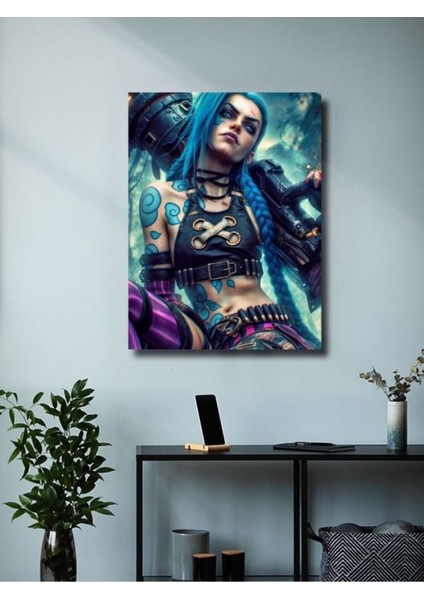 Jinx - L.o.l - Oyun Posterleri, Özel Tasarım Kağıt Poster modelleri