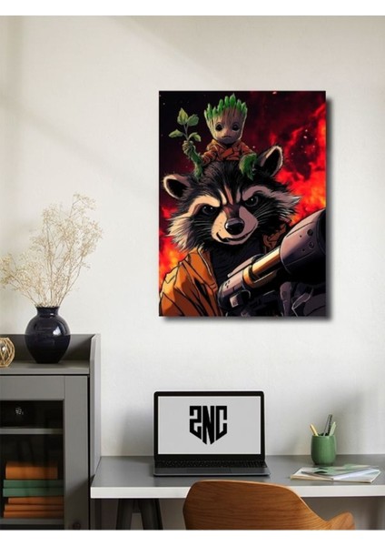 Galaksinin Koruyucuları - Marvel - Dizi, Film ve Karakter Özel Tasarım Poster Serisi, Eşsiz Tasarım, fiyatları