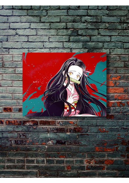 Nezuko - Demon Slayer - Anime & Manga Posterleri, Özel Tasarım Kağıt Poster