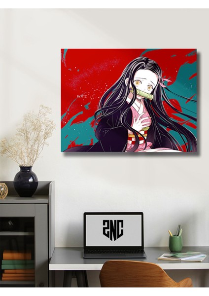 Nezuko - Demon Slayer - Anime & Manga Posterleri, Özel Tasarım Kağıt Poster modelleri