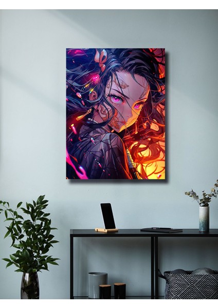 Nezuko - Demon Slayer - Anime & Manga Posterleri, Özel Tasarım Kağıt Poster, Duvar Sanatı fiyatları