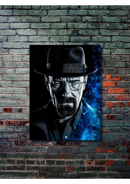 Walter White - Breaking Bad - Film & Dizi Posterleri, Özel Tasarım Kağıt Poster, Duvar Sanatı