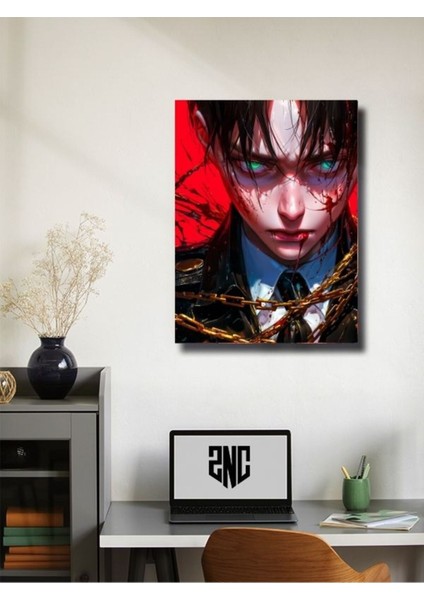 Levi - Attack On Titan - Anime & Manga Posterleri, Özel Tasarım Kağıt Poster