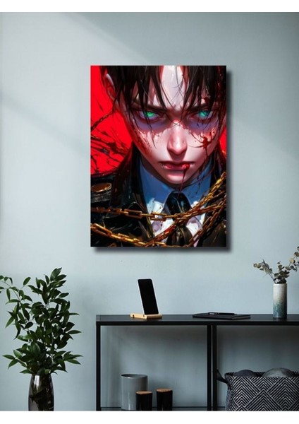 Levi - Attack On Titan - Anime & Manga Posterleri, Özel Tasarım Kağıt Poster