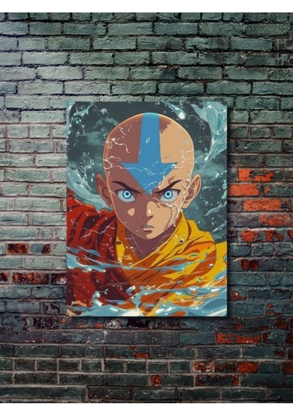 Aang – Avatar: Son Hava Bükücü - Film & Dizi Posterleri, Özel Tasarım Kağıt Poster, Duvar Sanatı