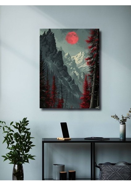 Manzara, Doğa Temalı Poster, Özel Tasarım Kağıt Poster, Duvar Sanatı modelleri