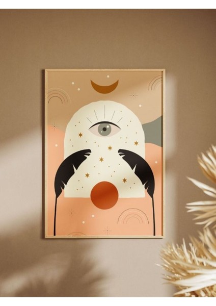 Bohem Minimalist Tasarım, Boho Sanatı Posterleri, Özel Tasarım Kağıt Poster fiyatları