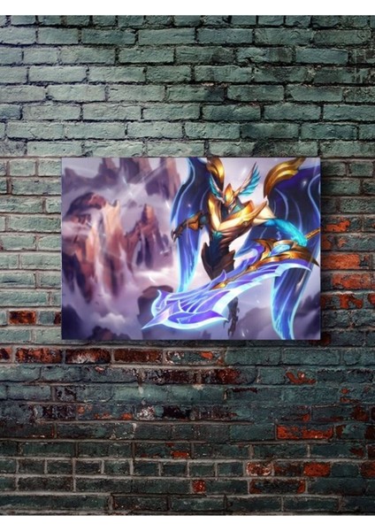 Aatrox - Gaming Posterleri, Özel Tasarım Kağıt Poster