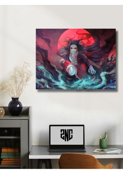 Nezuko - Demon Slayer - Anime & Manga Posterleri, Özel Tasarım Kağıt Poster modelleri