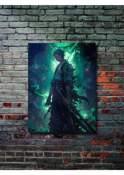 Zoro, One Piece, Özel Tasarım Kağıt Poster, Duvar Sanatı