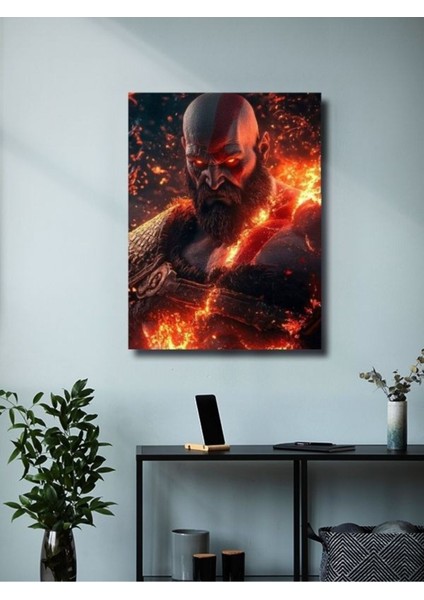Kratos - God Of War - Gaming Posterleri, Özel Tasarım Kağıt Poster, Duvar Sanatı modelleri